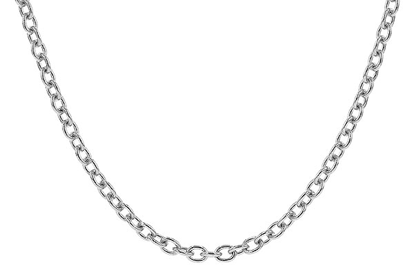 A274-24575: CABLE CHAIN (1.3MM, 14KT, 18IN, LOBSTER CLASP)