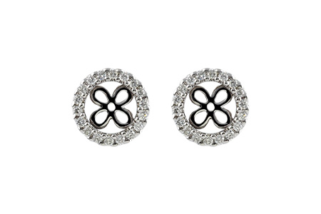 C187-85475: EARRING JACKETS .30 TW (FOR 1.50-2.00 CT TW STUDS)