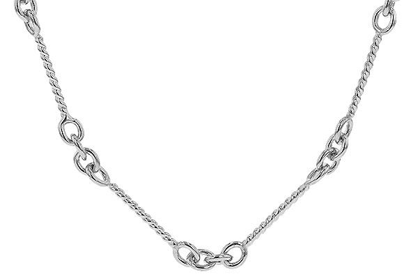 A274-23684: TWIST CHAIN (24IN, 0.8MM, 14KT, LOBSTER CLASP)
