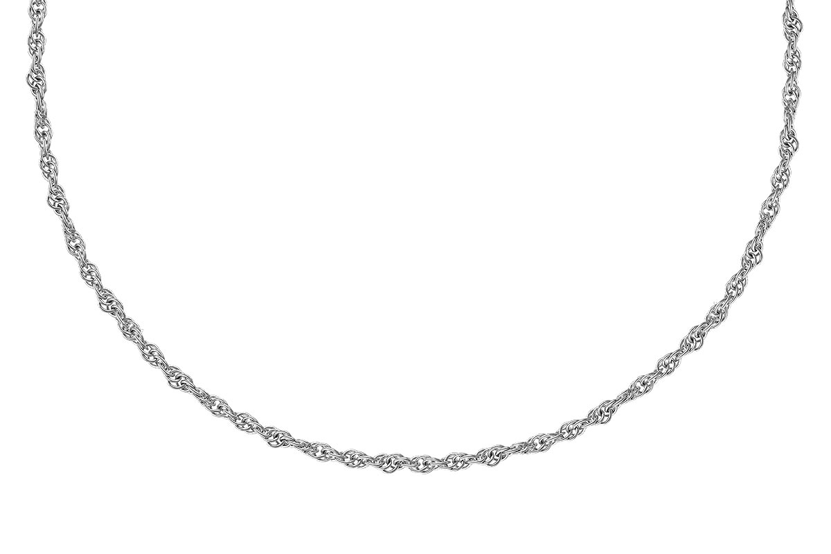 C274-23720: ROPE CHAIN (8IN, 1.5MM, 14KT, LOBSTER CLASP)
