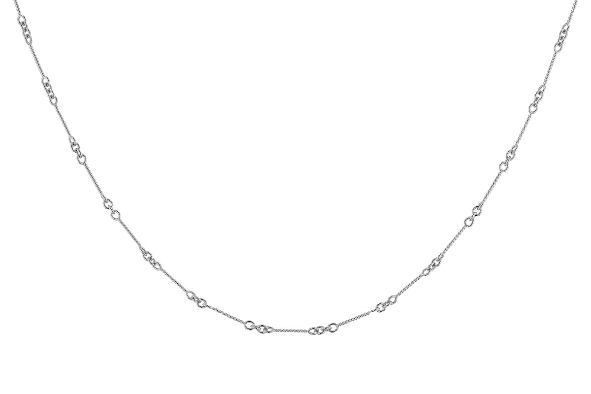 D275-09102: TWIST CHAIN (16IN, 0.8MM, 14KT, LOBSTER CLASP)