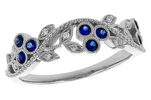 D275-17275: LDS WED RG .23 SAPPHIRE .29 TGW