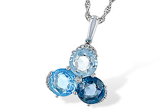 G189-64629: NECK 4.01 BLUE TOPAZ 4.06 TGW
