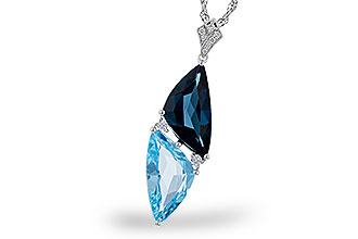 H275-10956: NECK 6.87 BLUE TOPAZ 6.97 TGW