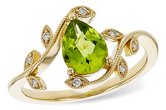 H275-10974: LDS RG 1.16 PERIDOT 1.22 TGW (8x6MM PER)