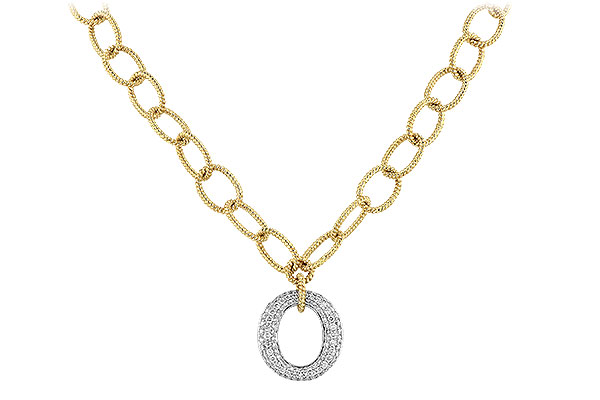 K190-55483: NECKLACE 1.02 TW (17 INCHES)
