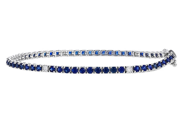 K275-10065: BRACELET 3.27 TW SAPP 3.52 TGW (7")