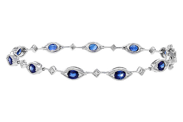 K275-10074: BRACELET 2.31 SAPPHIRE 2.50 TGW (7")