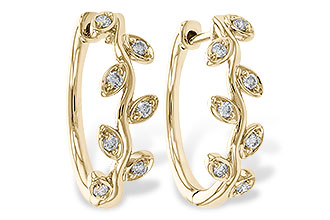 M275-10965: EARRINGS .25 TW