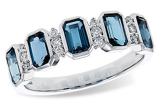 M275-11847: LDS RG 1.46 TW LONDON BLUE TOPAZ 1.58 TGW
