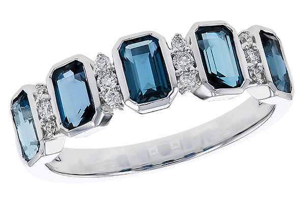 M275-11847: LDS RG 1.46 TW LONDON BLUE TOPAZ 1.58 TGW