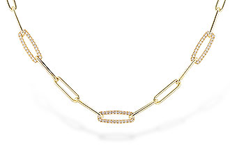 D274-18266: NECKLACE .75 TW (17 INCHES)